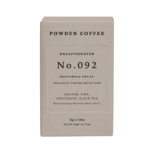 POWDER COFFEE - BOX (10ea) DECAF. 디카페인